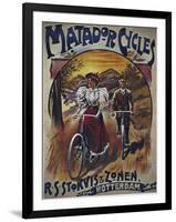 Vintage Bicycle-null-Framed Giclee Print