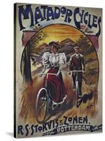 Vintage Bicycle-null-Stretched Canvas