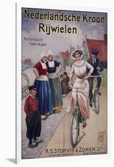 Vintage Bicycle-null-Framed Giclee Print