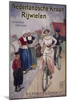 Vintage Bicycle-null-Mounted Giclee Print