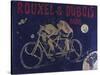 Vintage Bicycle-null-Stretched Canvas