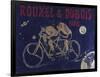 Vintage Bicycle-null-Framed Giclee Print