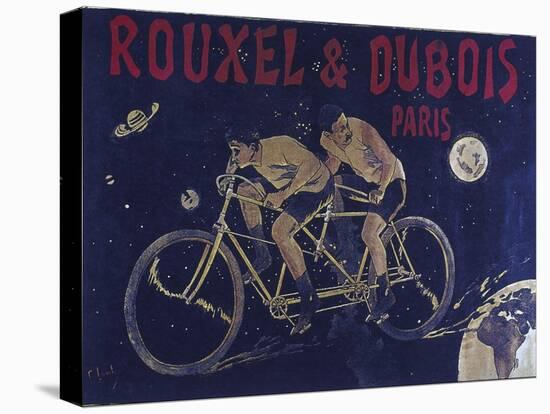 Vintage Bicycle-null-Stretched Canvas