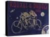 Vintage Bicycle-null-Stretched Canvas