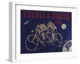 Vintage Bicycle-null-Framed Giclee Print