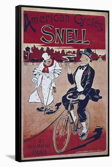 Vintage Bicycle-null-Framed Stretched Canvas