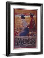 Vintage Bicycle-null-Framed Giclee Print