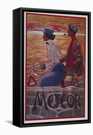 Vintage Bicycle-null-Framed Stretched Canvas