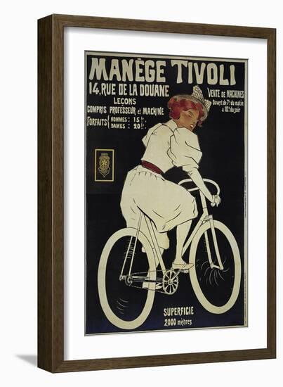 Vintage Bicycle-null-Framed Giclee Print