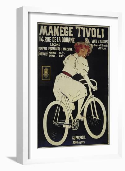 Vintage Bicycle-null-Framed Giclee Print