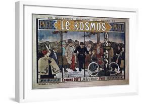 Vintage Bicycle-null-Framed Giclee Print