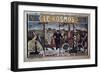 Vintage Bicycle-null-Framed Giclee Print