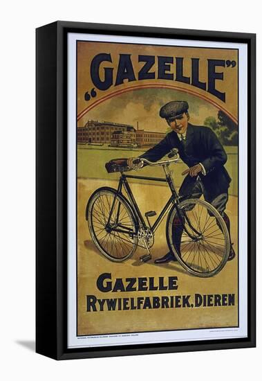 Vintage Bicycle-null-Framed Stretched Canvas