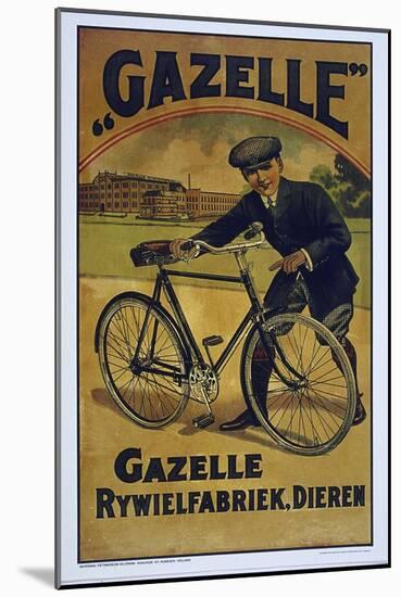 Vintage Bicycle-null-Mounted Giclee Print