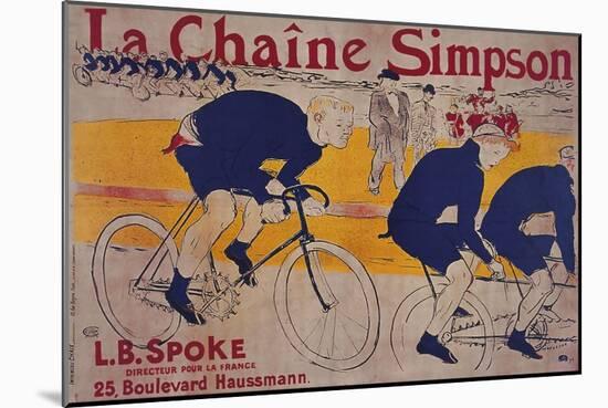 Vintage Bicycle-null-Mounted Giclee Print