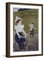 Vintage Bicycle-null-Framed Giclee Print