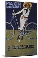 Vintage Bicycle-null-Mounted Giclee Print