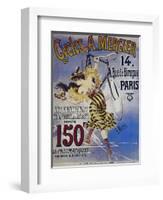 Vintage Bicycle-null-Framed Giclee Print