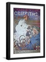 Vintage Bicycle-null-Framed Giclee Print