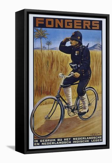 Vintage Bicycle-null-Framed Stretched Canvas