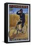 Vintage Bicycle-null-Framed Stretched Canvas