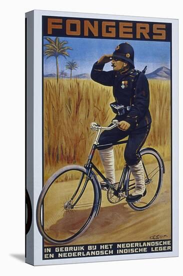 Vintage Bicycle-null-Stretched Canvas