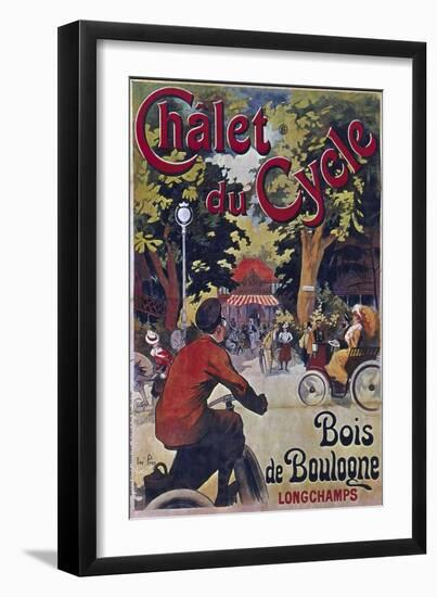 Vintage Bicycle-null-Framed Giclee Print