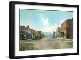 Vintage Big Timber-null-Framed Art Print