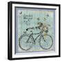 Vintage Bike-Erin Clark-Framed Giclee Print