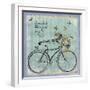 Vintage Bike-Erin Clark-Framed Giclee Print