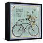 Vintage Bike-Erin Clark-Framed Stretched Canvas