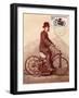Vintage Biker-null-Framed Giclee Print