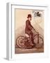 Vintage Biker-null-Framed Giclee Print