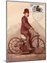 Vintage Biker-null-Mounted Giclee Print