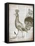 Vintage Bird II-Gwendolyn Babbitt-Framed Stretched Canvas