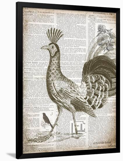 Vintage Bird II-Gwendolyn Babbitt-Framed Art Print