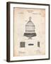 Vintage Birdcage Patent-Cole Borders-Framed Art Print