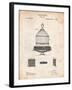 Vintage Birdcage Patent-Cole Borders-Framed Art Print