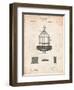 Vintage Birdcage Patent-Cole Borders-Framed Art Print