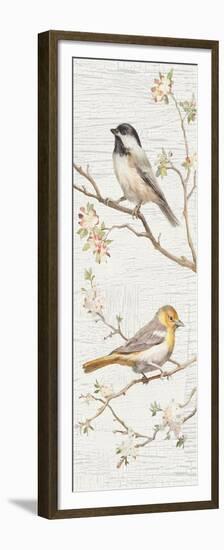 Vintage Birds Panel II-Danhui Nai-Framed Premium Giclee Print