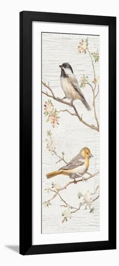 Vintage Birds Panel II-Danhui Nai-Framed Premium Giclee Print