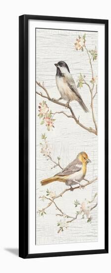 Vintage Birds Panel II-Danhui Nai-Framed Premium Giclee Print