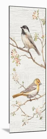 Vintage Birds Panel II-Danhui Nai-Mounted Premium Giclee Print