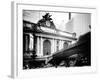 Vintage Black and White Series - Grand Central Station - 42nd Street Sign - Manhattan, New York-Philippe Hugonnard-Framed Photographic Print