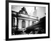 Vintage Black and White Series - Grand Central Station - 42nd Street Sign - Manhattan, New York-Philippe Hugonnard-Framed Photographic Print