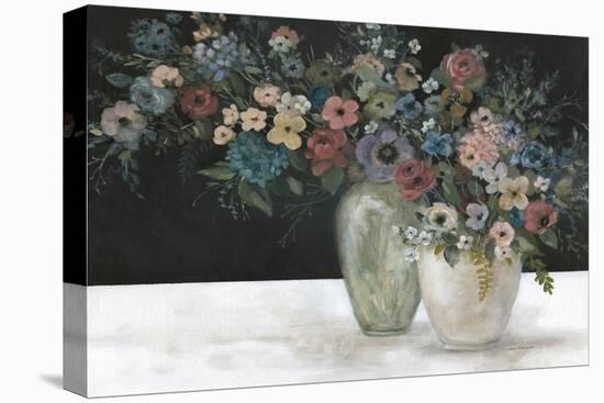 Vintage Blooms-Carol Robinson-Stretched Canvas