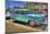 Vintage Blue Car-Robert Kaler-Mounted Photographic Print