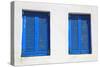 Vintage Blue Window-felker-Stretched Canvas