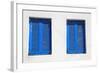 Vintage Blue Window-felker-Framed Photographic Print