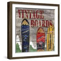 Vintage boards I-Karen Williams-Framed Giclee Print